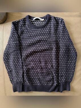 & Other Stories Heart Patterned Sweater